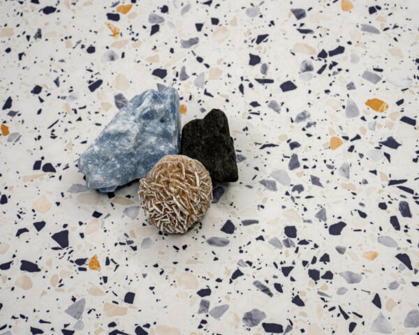 Blue Flecked Terrazzo