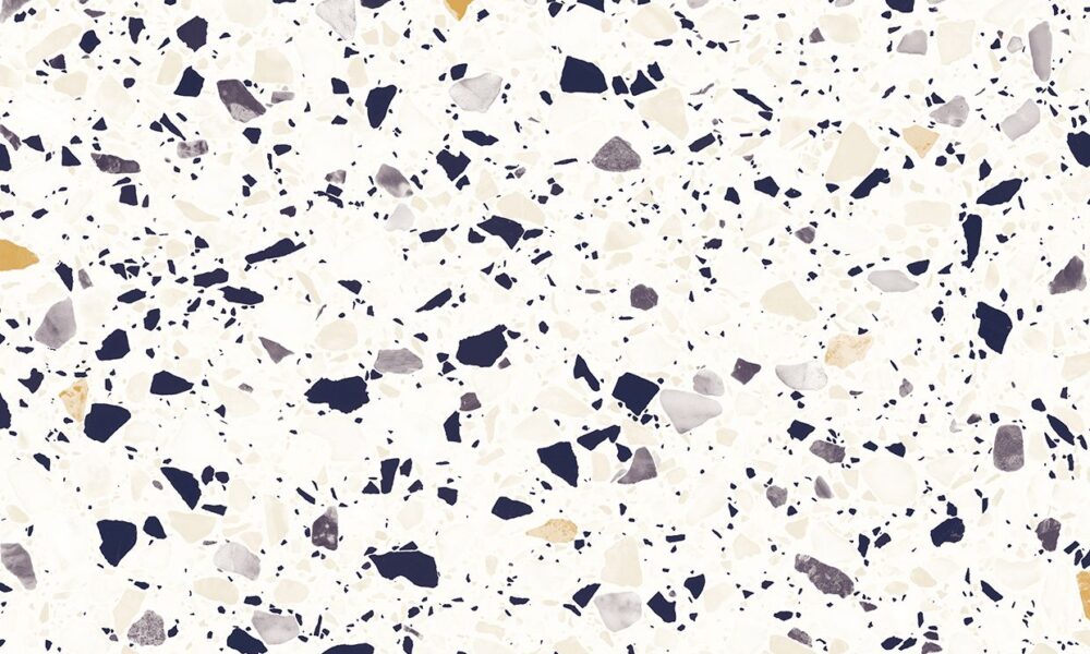 Blue Flecked Terrazzo